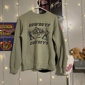 brandy cowboys crewneck